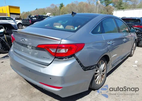 2015 Hyundai Sonata Limited z USA, uszkodzony, nr VIN 5NPE34AF3FH257592